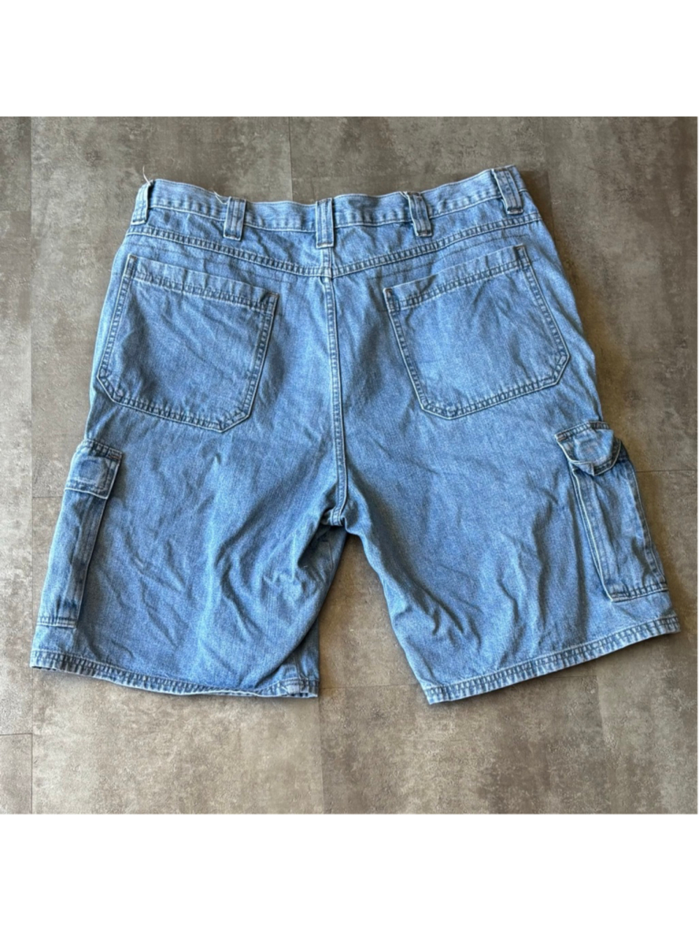 Vintage Wrangler Jean Shorts Men’s Size 36 Blue Denim - Picture 2 of 5